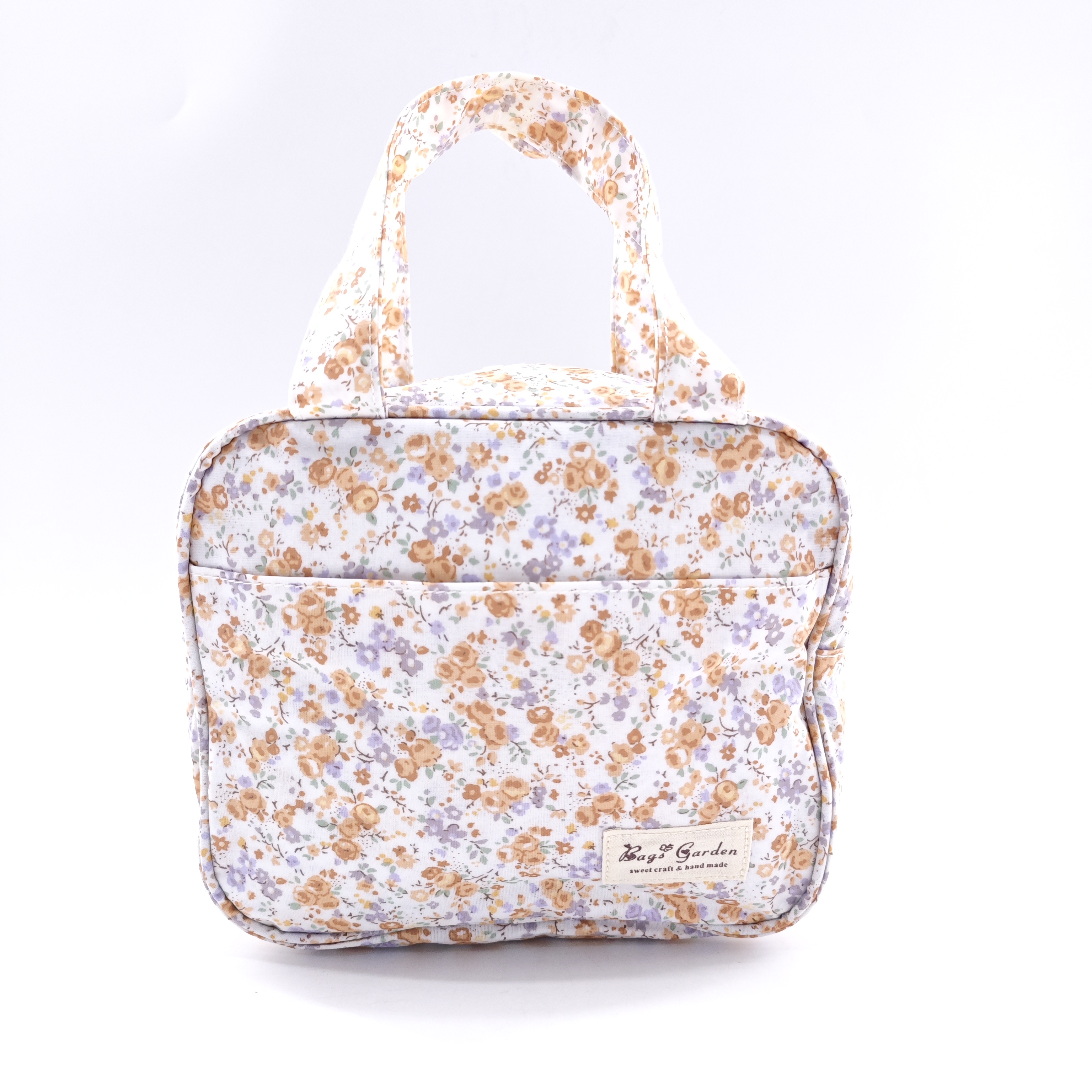 Bagsgarden-Bolsa nevera impermeable con diseño floral, bolsa térmica para entregas a domicilio, ideal para uso comercial y mantenimiento de temperatura. Bolsa de mano para picnic, lonchera para estudiantes y caja de almuerzo.
