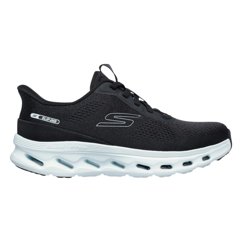 Zapatillas Skechers Go Walk Glide Step 2.0 Vic Negro Blanco 217020-Bkw Sneaker Casual Hombre