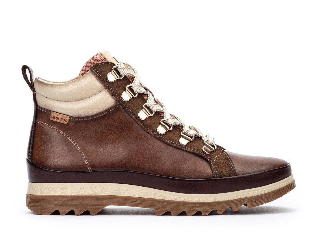 Botines Mujer Pikolinos W3w-8564C9 Vigo Marron Oscuro