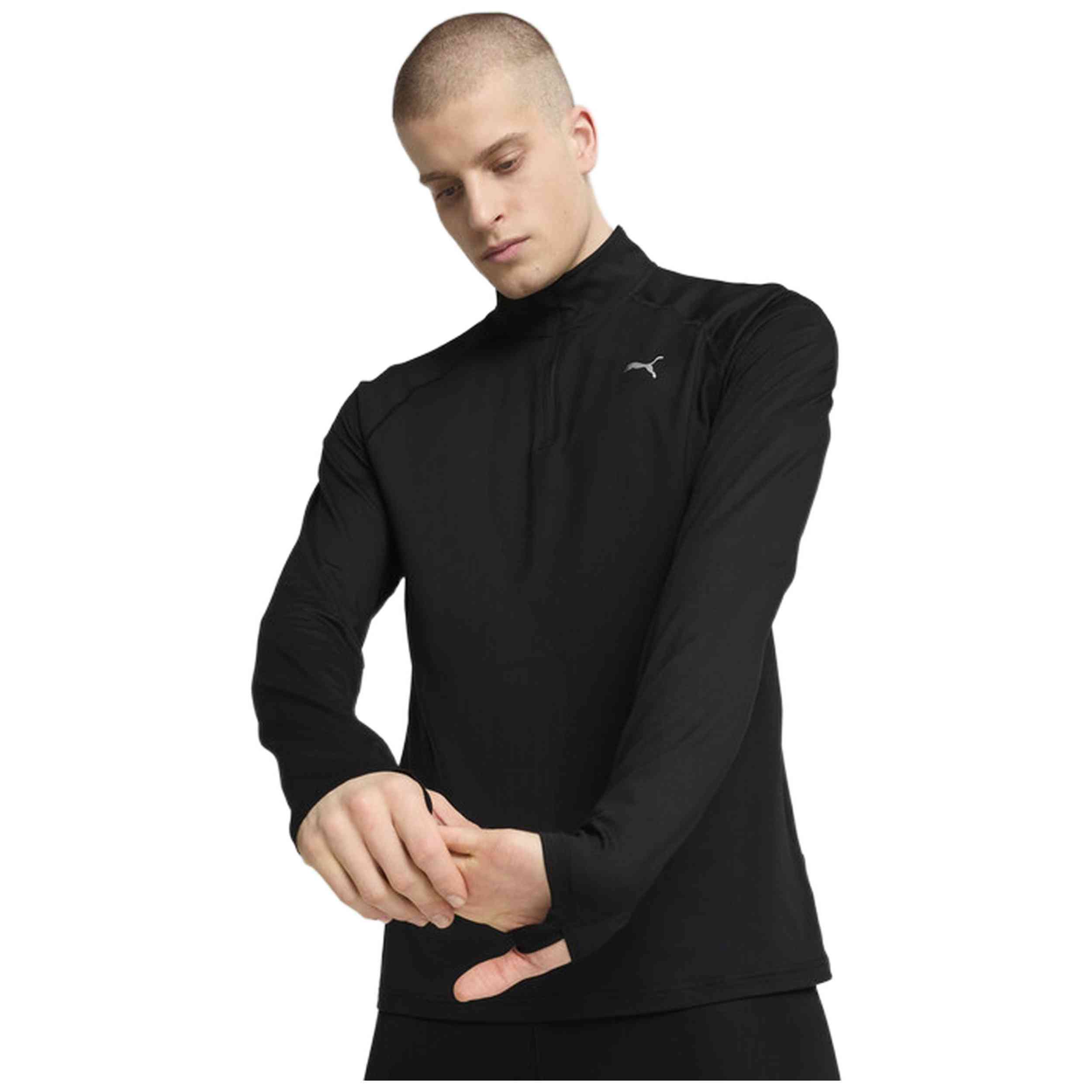 Camiseta De Manga Larga Puma modelo 526627-01 para Hombre en color Negro