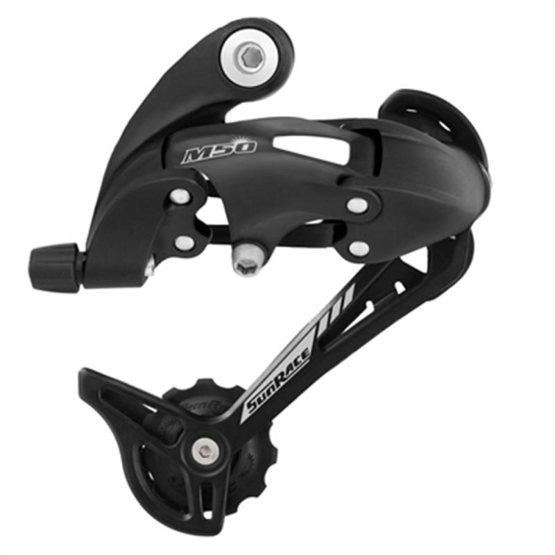 SUNRACE | Cambio M57 Index 8v Caja Larga - Velocidades: 8. Cambio eficiente, resistente y ligero. Montaje directo. Compatible con 11-34D. Caja Larga. Tecnología: Exact Actuation Peso según fabricante: