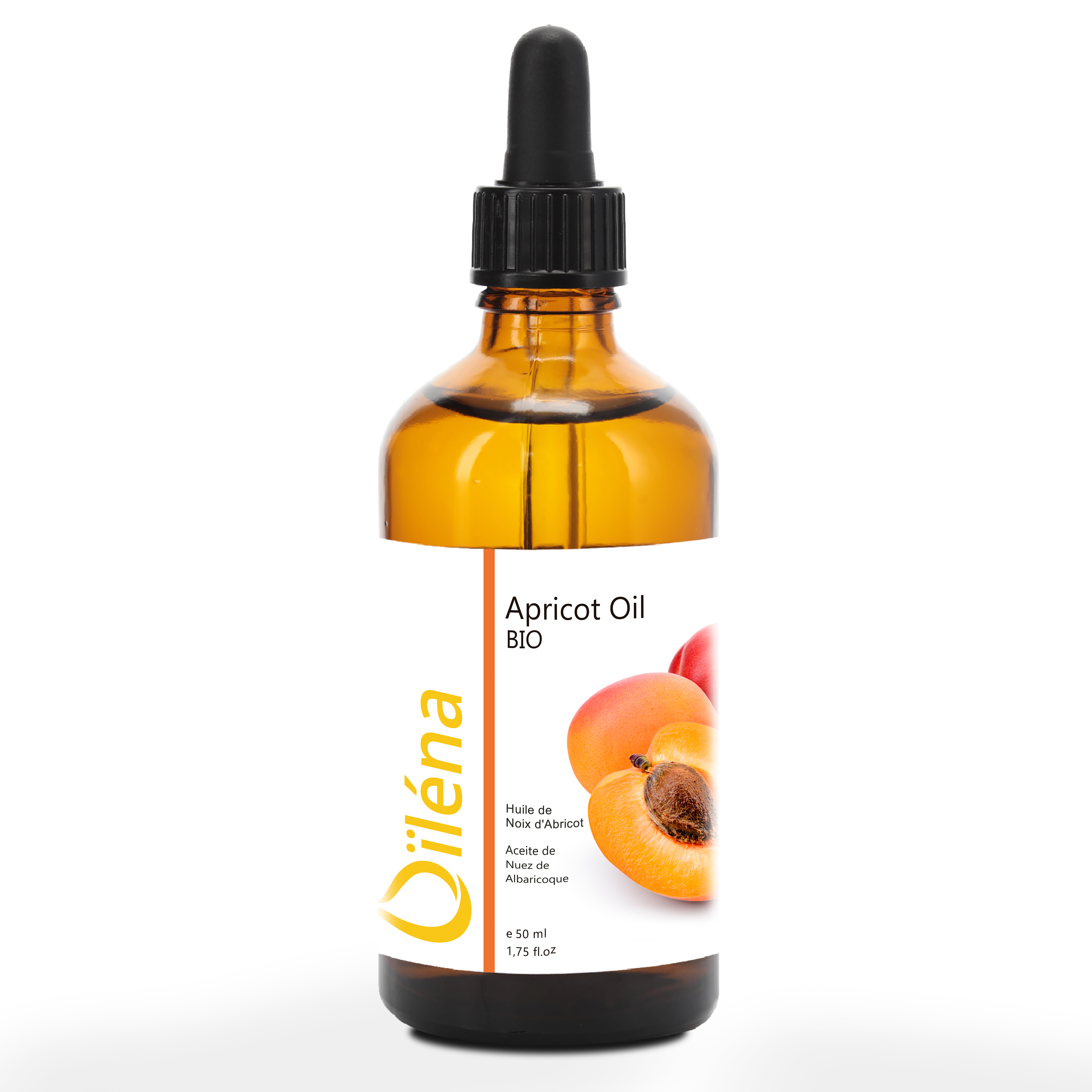 Aceite de Nuez de Albaricoque Orgánico | Aceite Facial y Corporal Natural | Hidratante y Desmaquillante – Oiléna