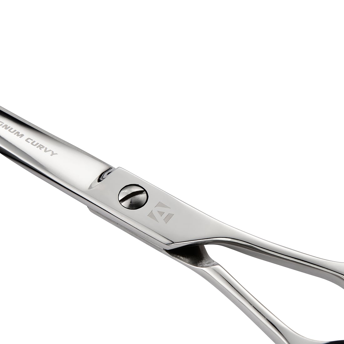Artero Magnum Curvy tijeras de peluquería canina curvas microdentadas, acero japonés 440C de 60 HRc, mango simétrico, 7 pulgadas
