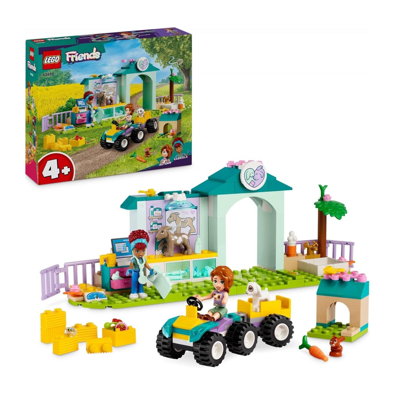 Clínica Veterinaria Animales de Granja - Lego Friends 42632