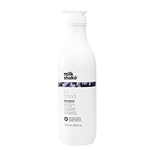 Milk Shake Champú Rubio Icy Blond 1 Litro - Neutraliza Tonos No Deseados