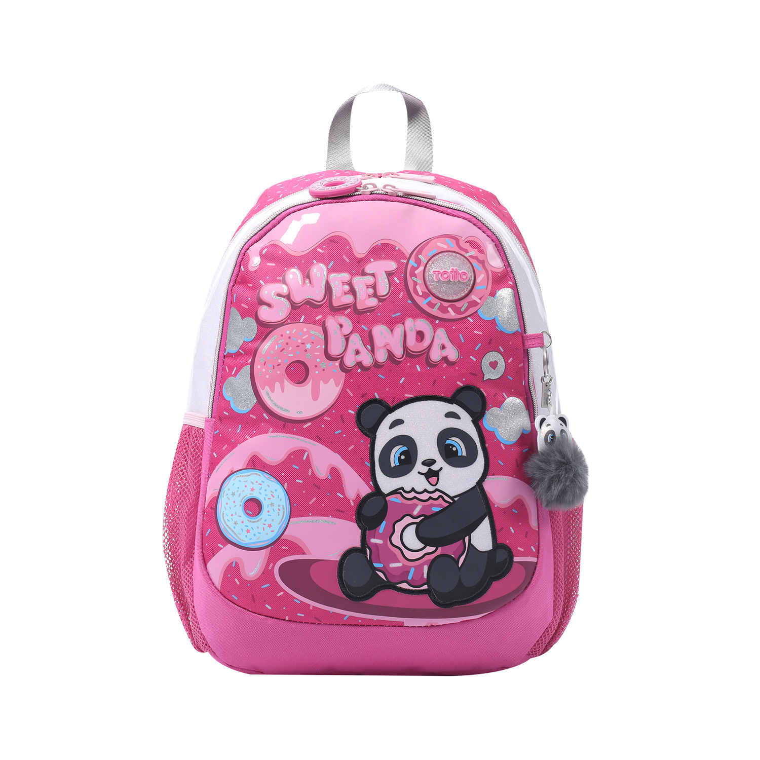 Totto Mochila infantil Sweet Panda Material: Poliéster 28.5 x 40.5 x 11 cm