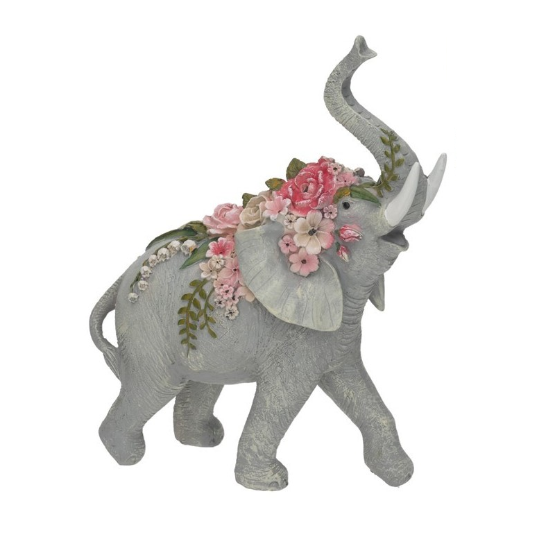 Figura Elefante de Resina para Decoración de Hogar -Maxia Market