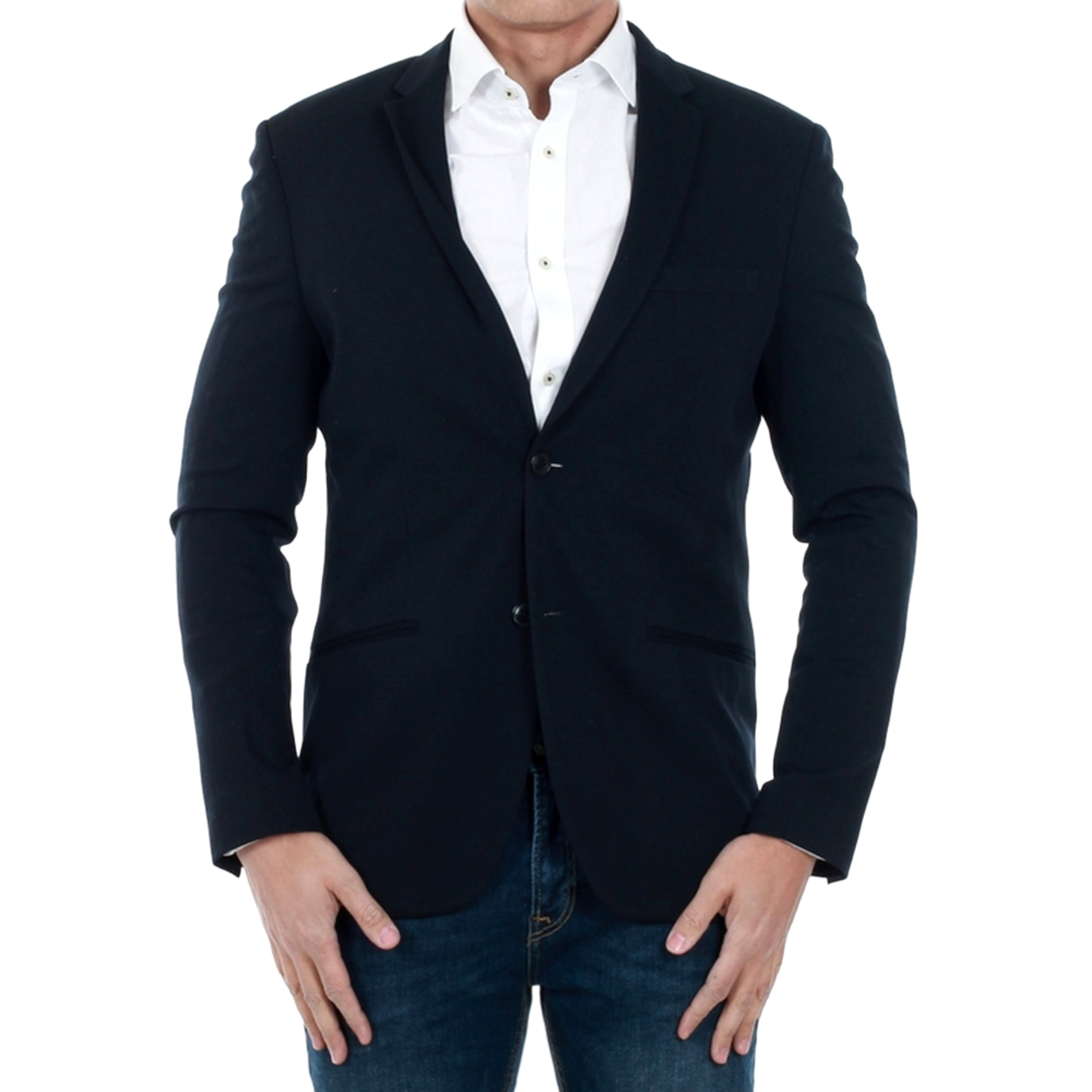 JACK & JONES Americana Blazer Chaqueta de Traje Vestir Hombre 12126041