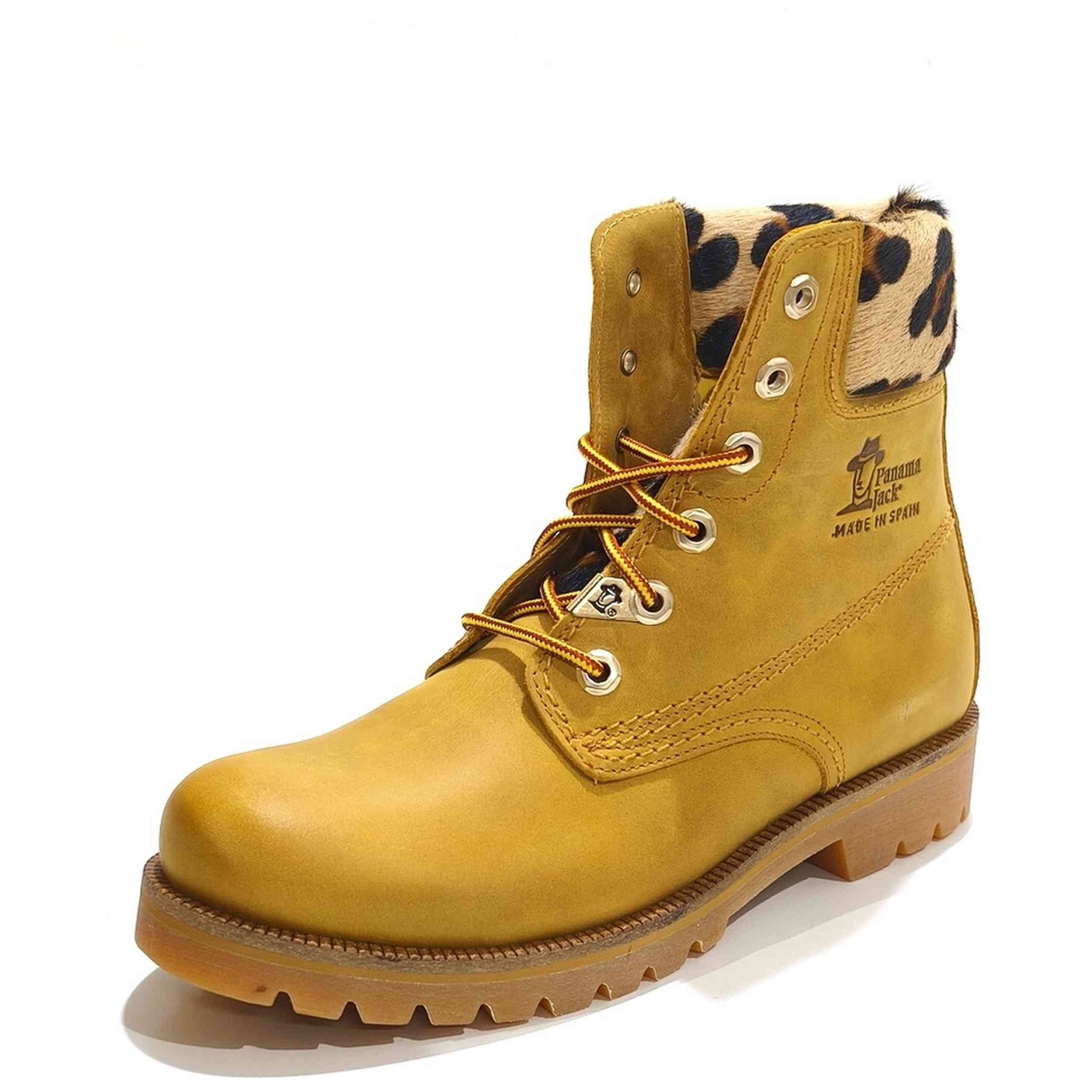 Botas Panama Jack modelo 121-PANAMA 03 LEOP B1 para Mujer en color Marron