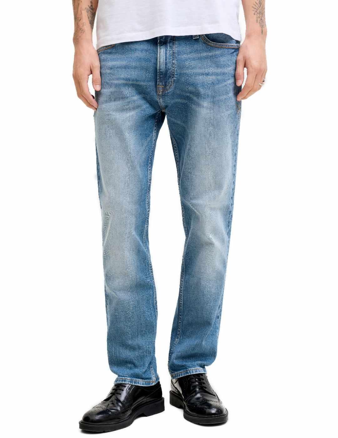 Pantalón vaquero Jack&Jones Clark vintage azul de hombre