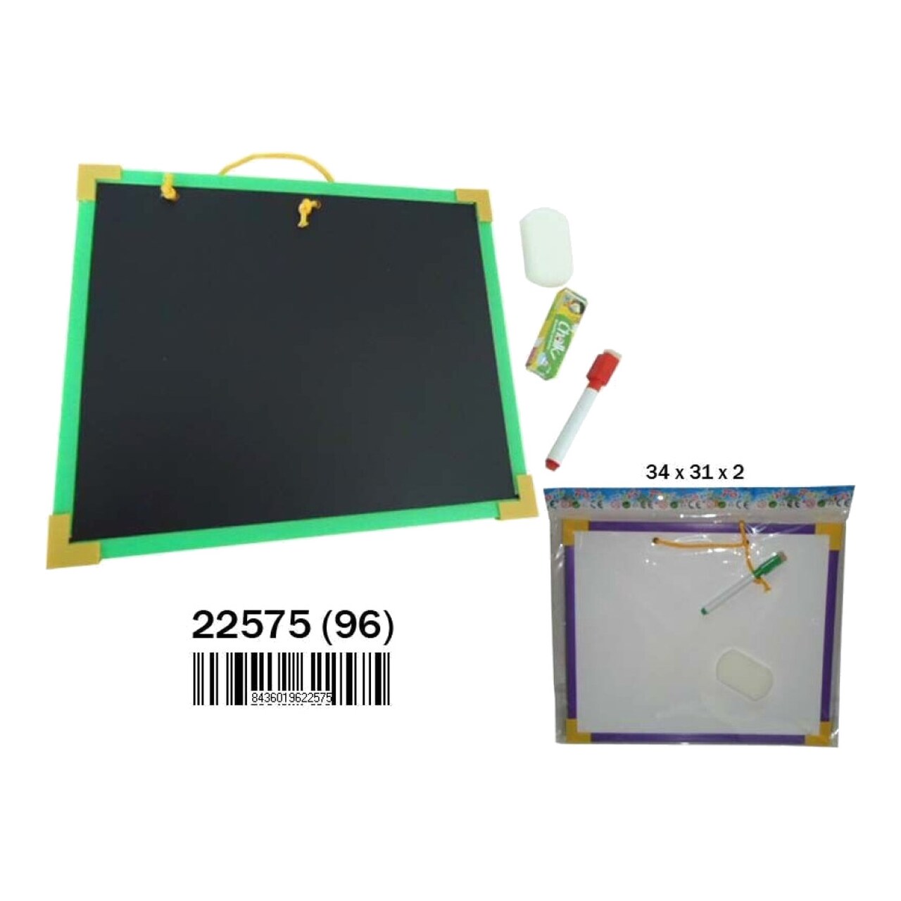 Pizarra Infantil De 2 Caras 22575 166066