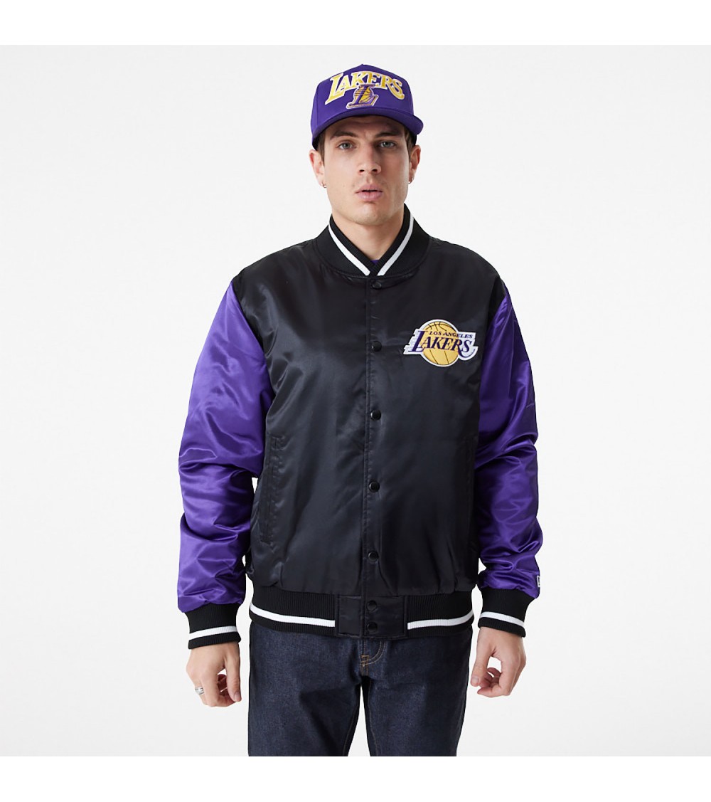 Chaqueta Hombre New Era Los Angeles Lakers 60416379 Sudaderas Hombre New Era