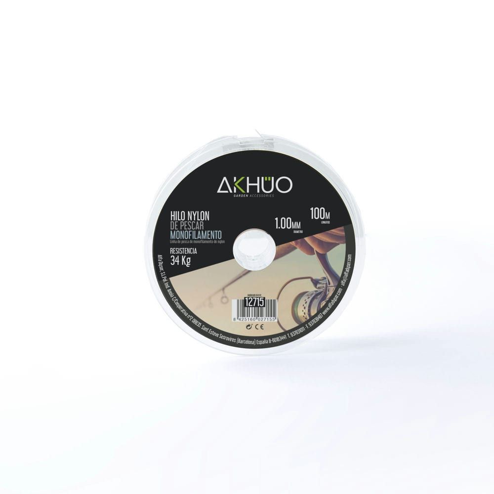 Hilo Nylon Pescar Blanco AKHUO 100 mts: Máxima resistencia para tus capturas - Varios grosores disponibles