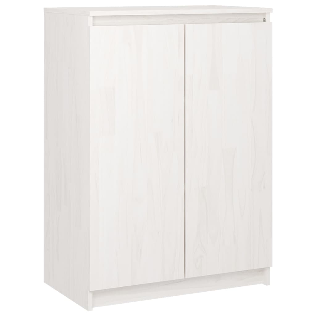 Vidaxl Aparador de Madera Maciza de Pino 60x36x84 Cm