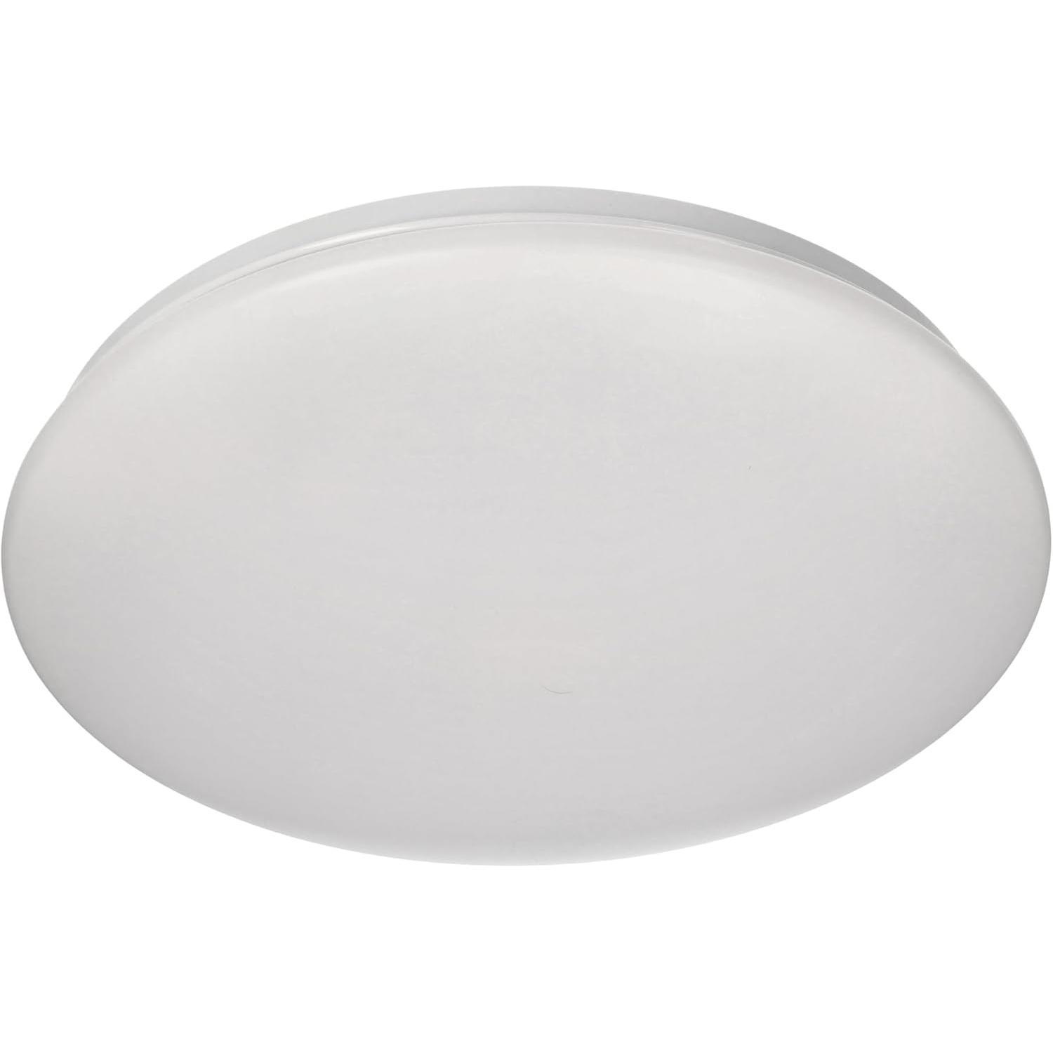 Jandei - Plafón LED "Frameless" Sin Marco, Diámetro 35cm, Color de Luz Blanco Frío 6000K, para Instalación en Superficie Techo en Interiores