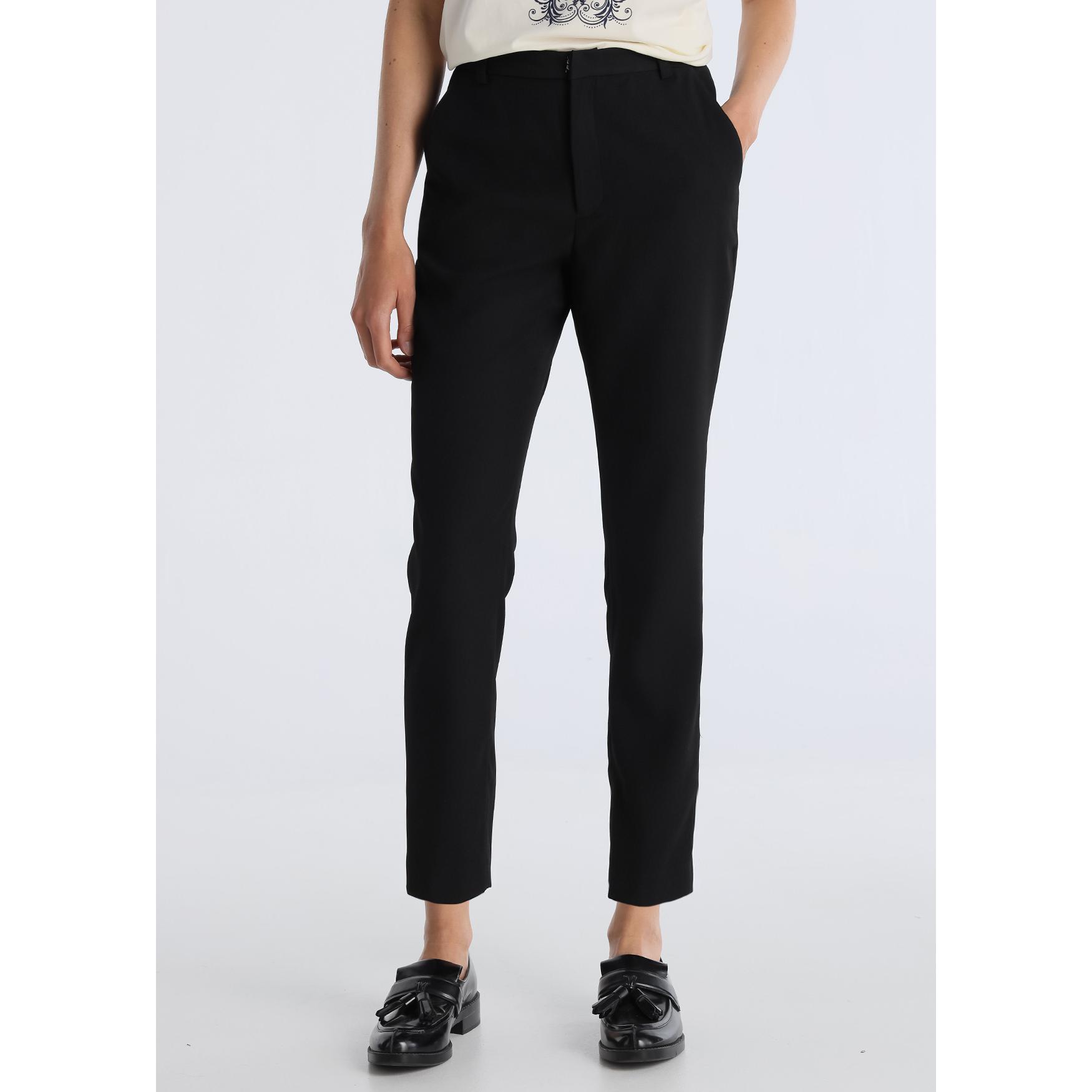 Victorio & Lucchino - Pantalon chino con textura tailored - Regular fit - Tiro alto - Tallaje en Pulgadas- Tallaje en Pulgadas
