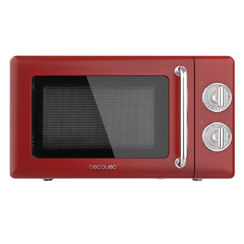 CECOTEC 01710 - Microondas 20l con grill proclean 3110 retro red