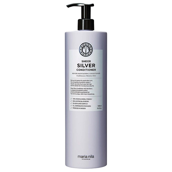 MARIA NILA SHEER SILVER ACONDICIONADOR. acondicionador desenredante para cabellos rubios
