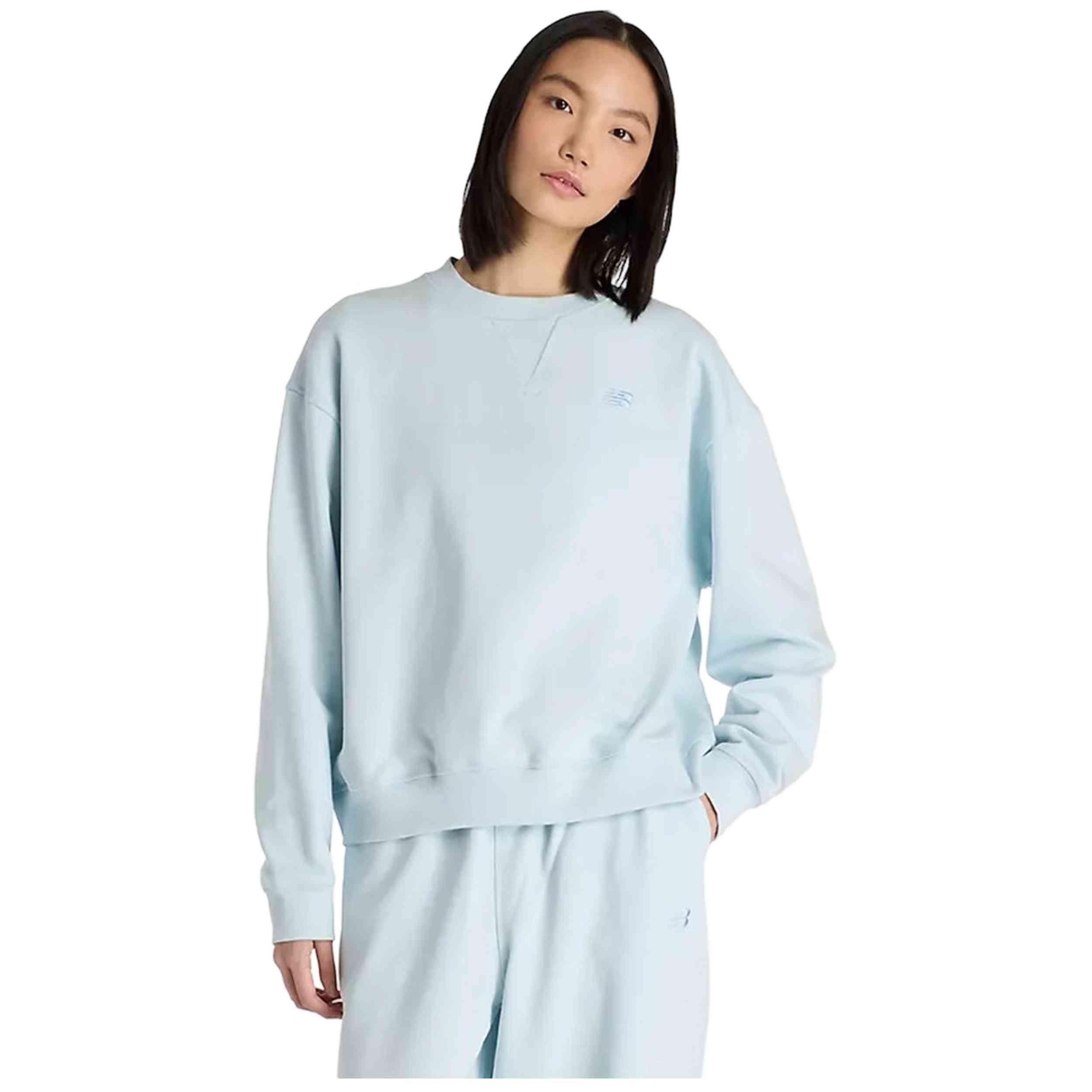 Sudadera New Balance modelo WT41500 para Mujer en color Azul