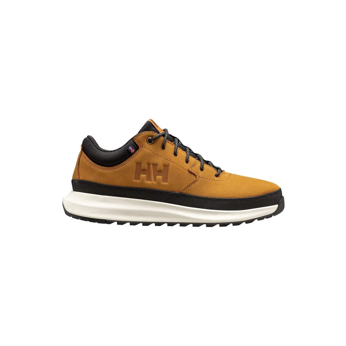 Zapatillas Helly Hansen camel piel impermeable para hombre