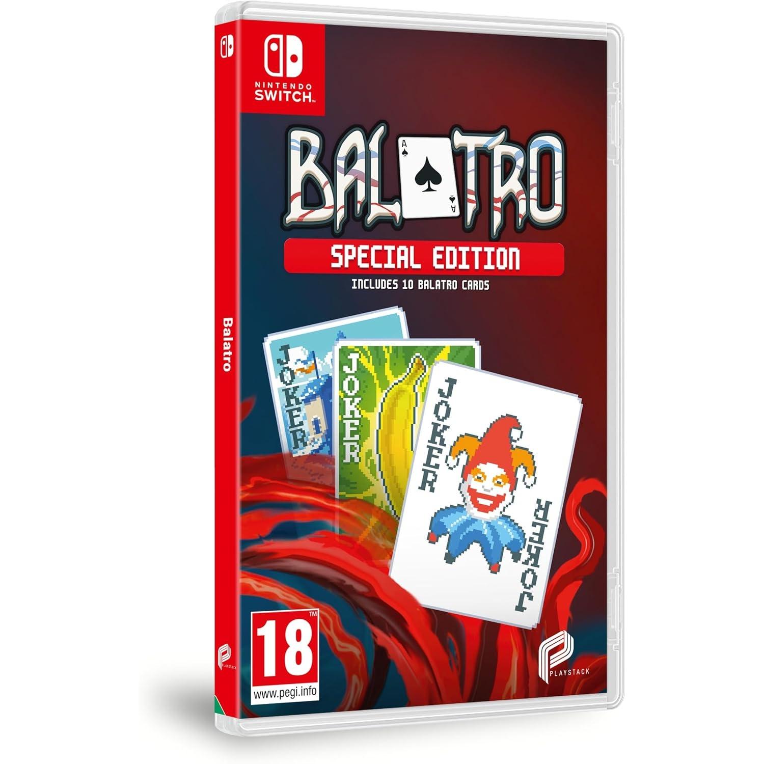 Balatro Special Edition Juego Fisico para Consola Nintendo Switch [ PAL ESPAÑA ]