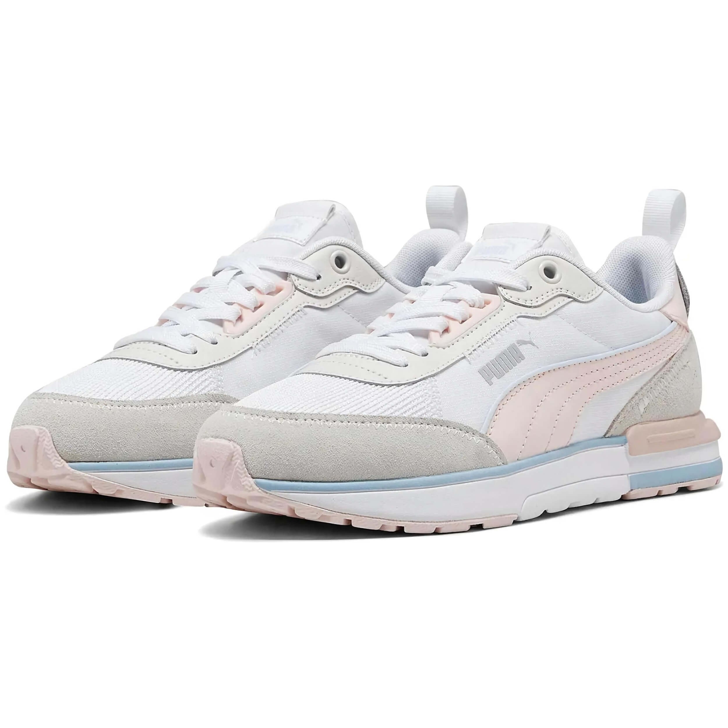Zapatillas marca Puma modelo 383462-33 para mujer en color rosa empolvado/blanco