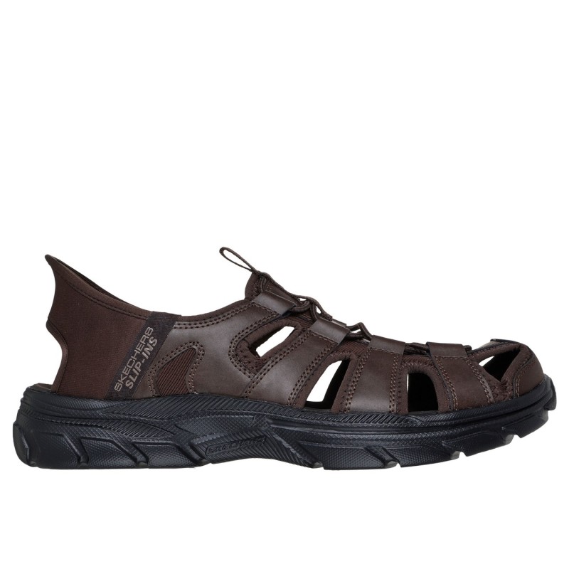 Sandalias hombre SKECHERS 205182 CHOC SANDALIA CERRADA CHOCOLATE 37994 26V