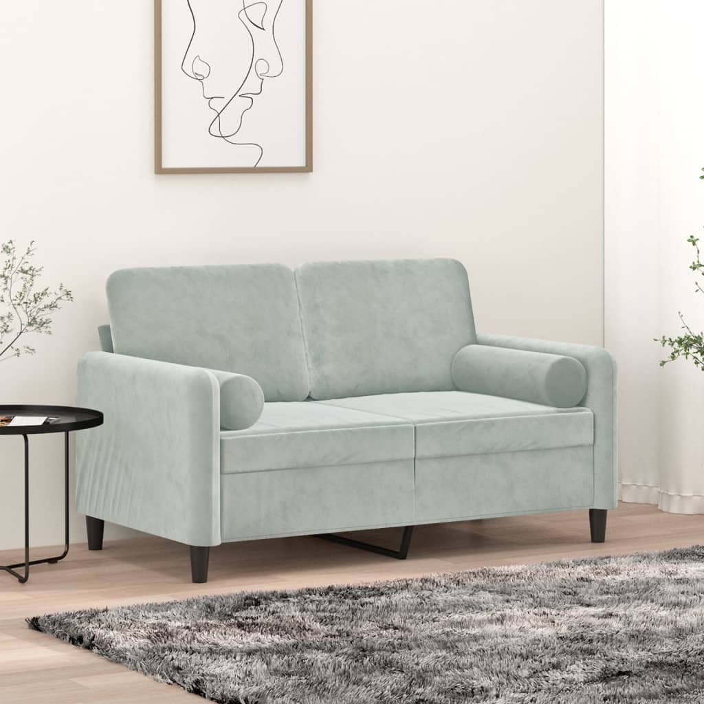 vidaXL 2x Cojines Decorativos Terciopelo Almohada Sofá Dormitorio Color Amarillo, Azul, Crema y mas