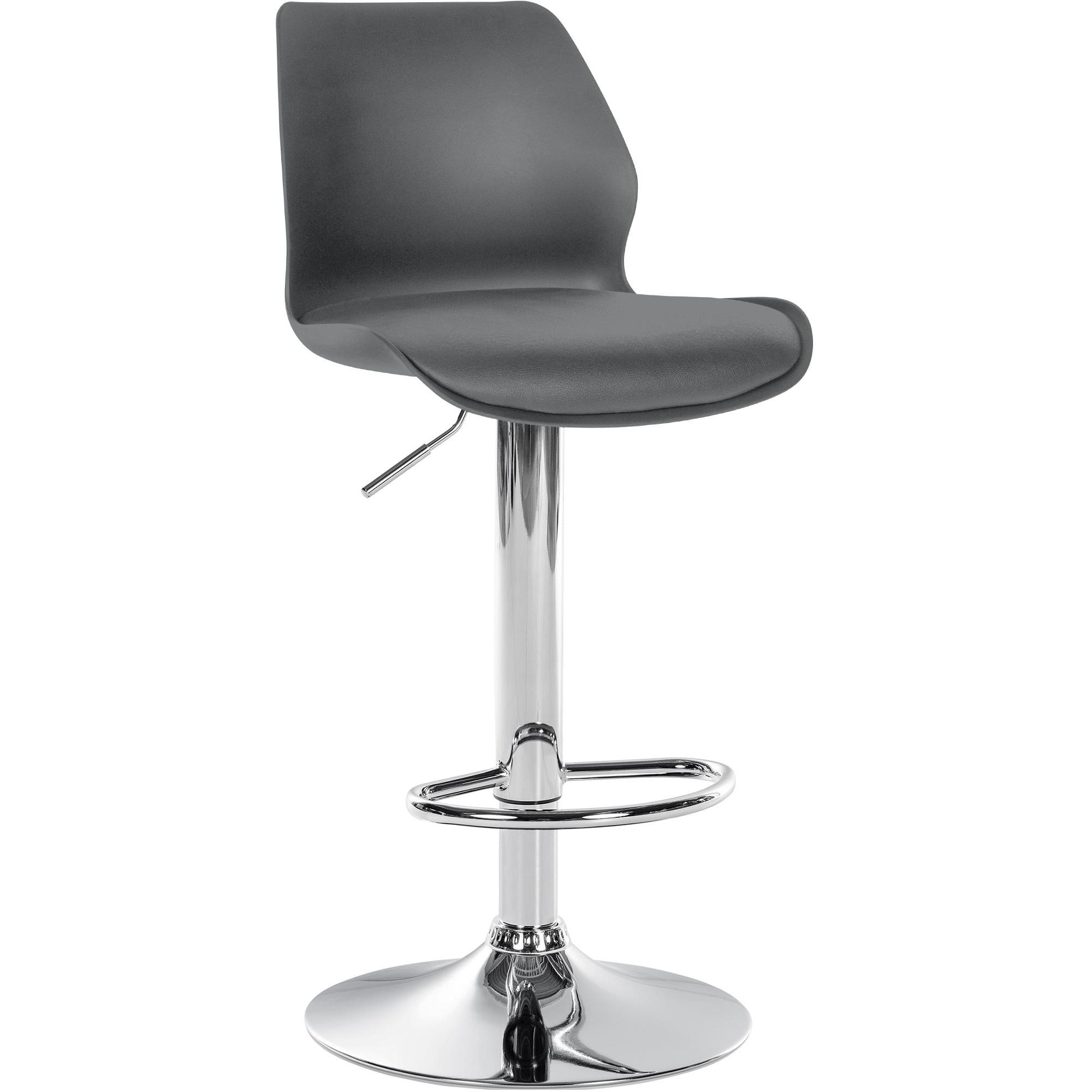 Taburete de bar Gilbert Gris,Plstico