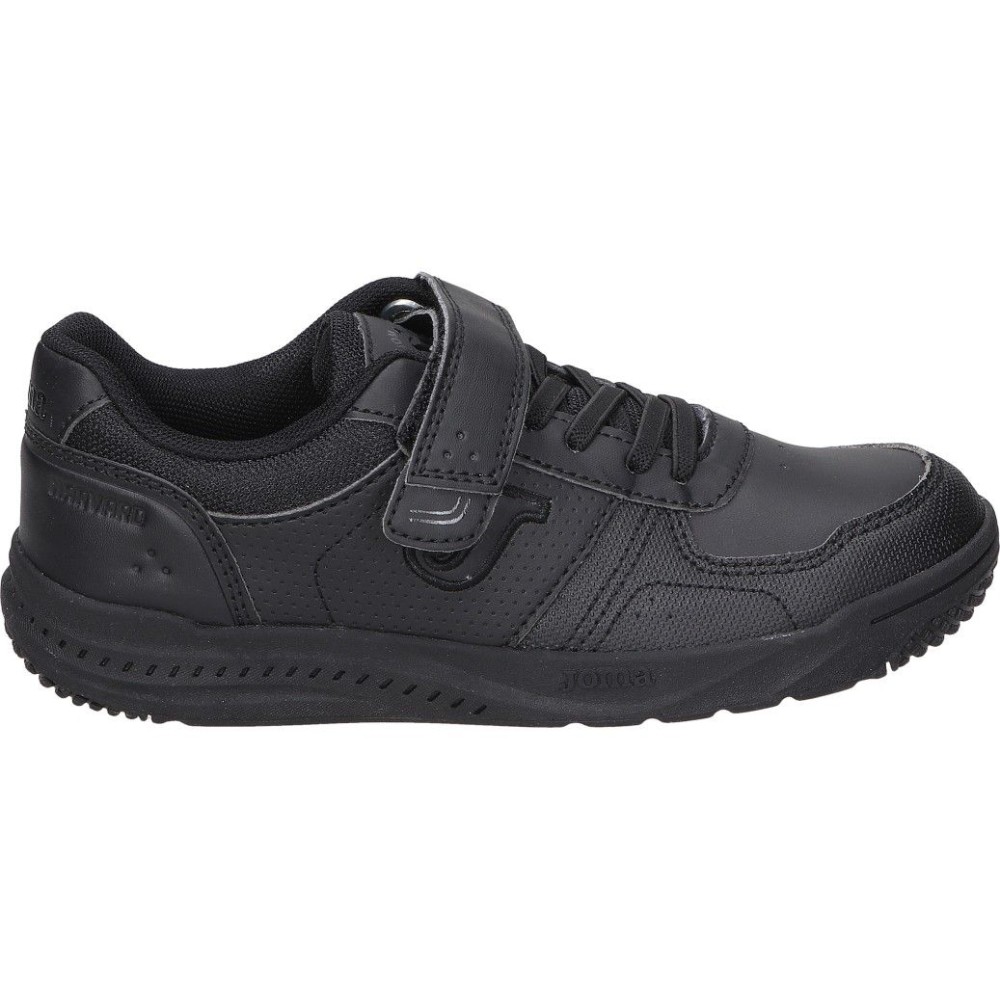 JOMA | Zapatillas Escolares Joma W.Harvard Jr Infantiles – Deportivas para el Colegio Negras – Sneakers con Cordones y Adhesivo – Máxima Sujeción – Cómodas – Versátiles y Combinables – Modelo WHARW2301V