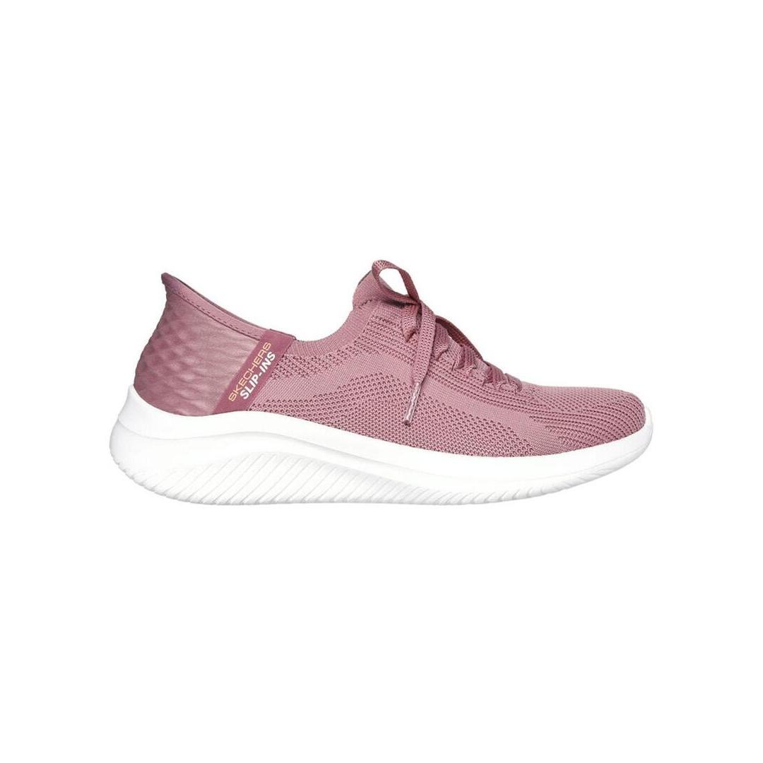 Zapatilla Mujer Skecher Ultra Flex 3.0 Slip Malva