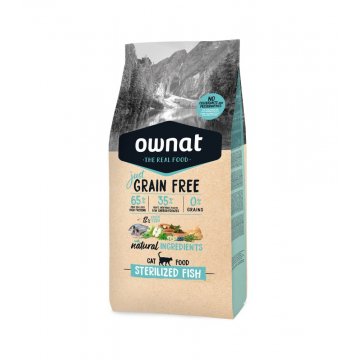 Ownat Gato Grain Free Just Sterilized Fish - 3kg