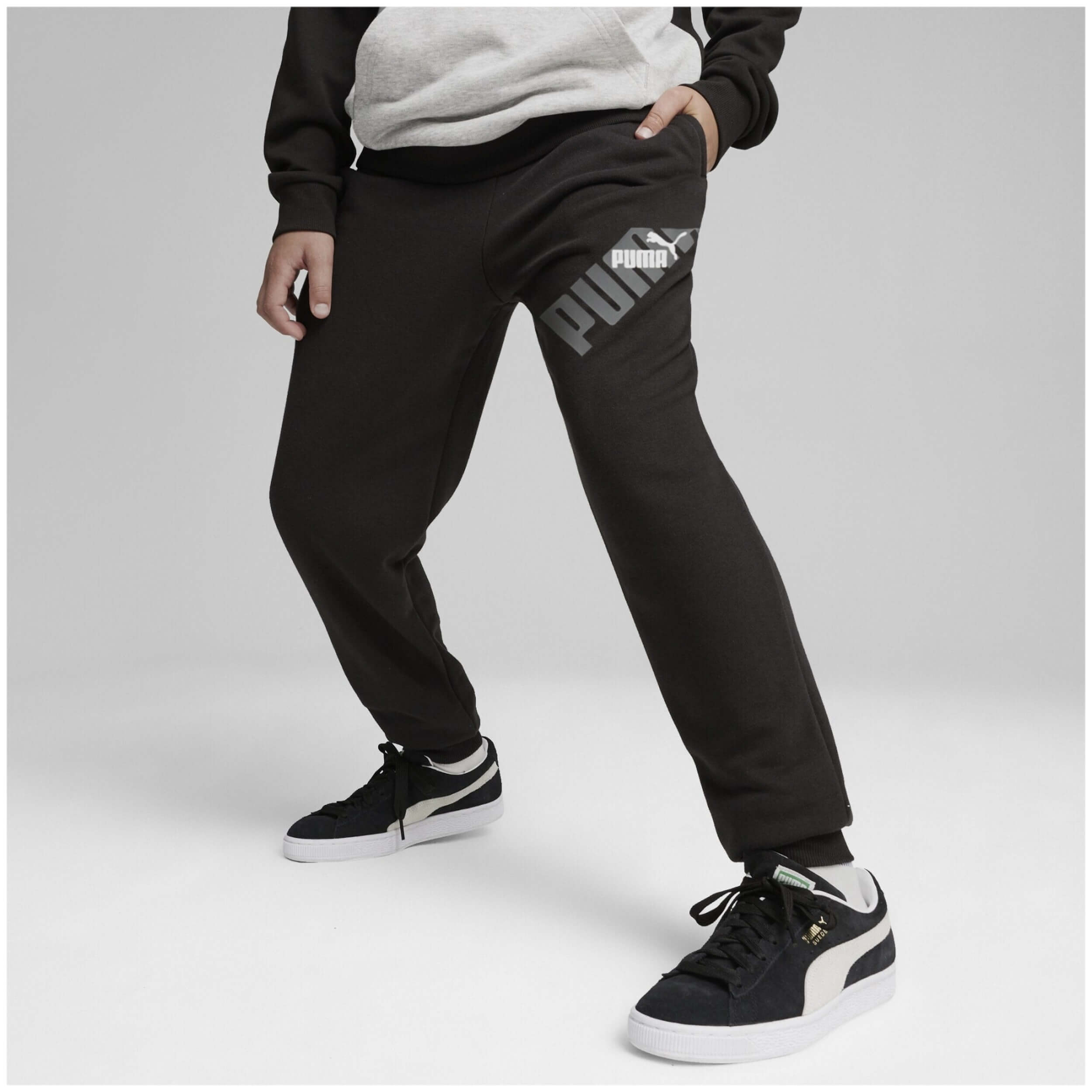Pantalones Largos Puma modelo 679257-01 para Niños en color Negro