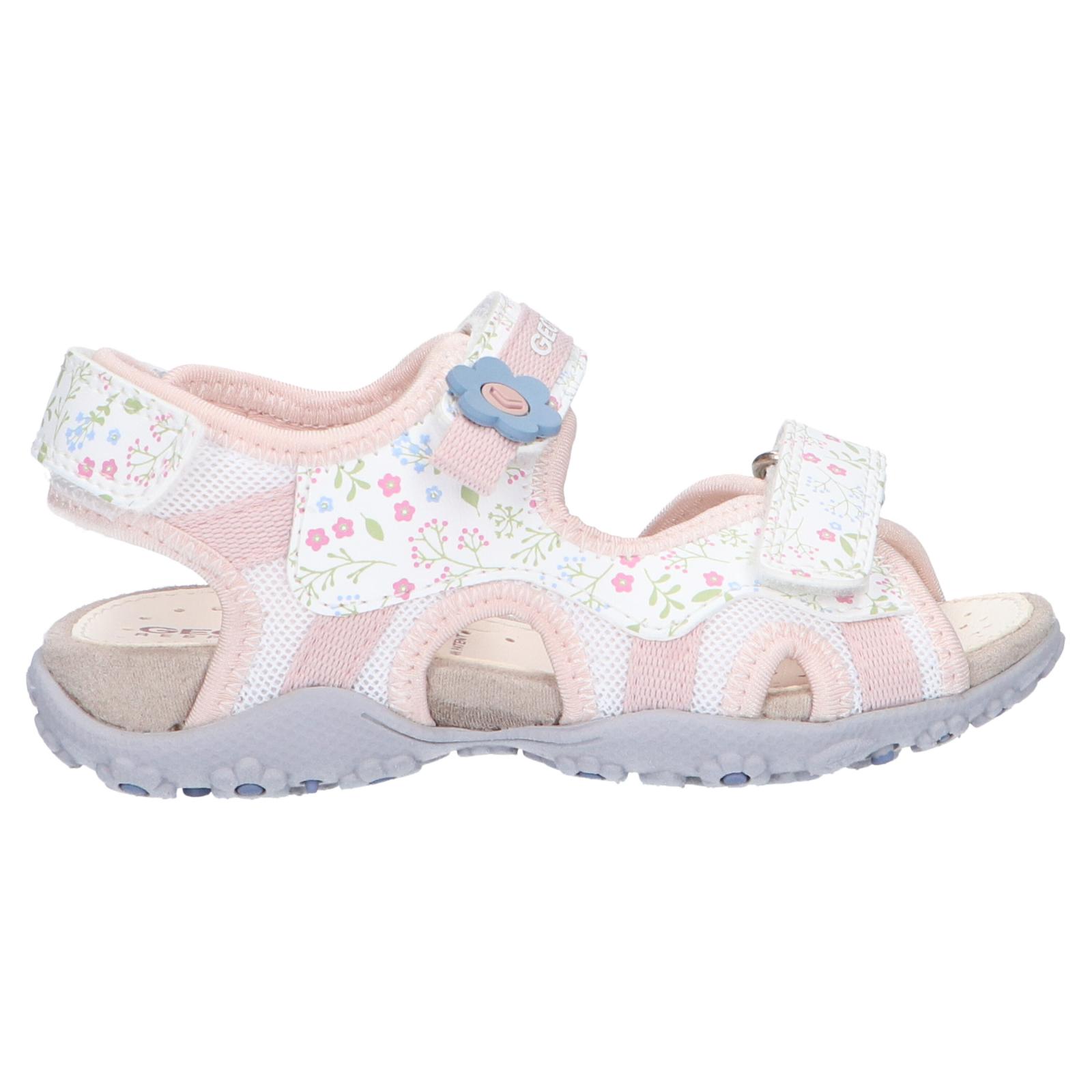 GEOX J92D9C 01404 J S ROXANNE C1Z8W WHITE Girls' Sandals