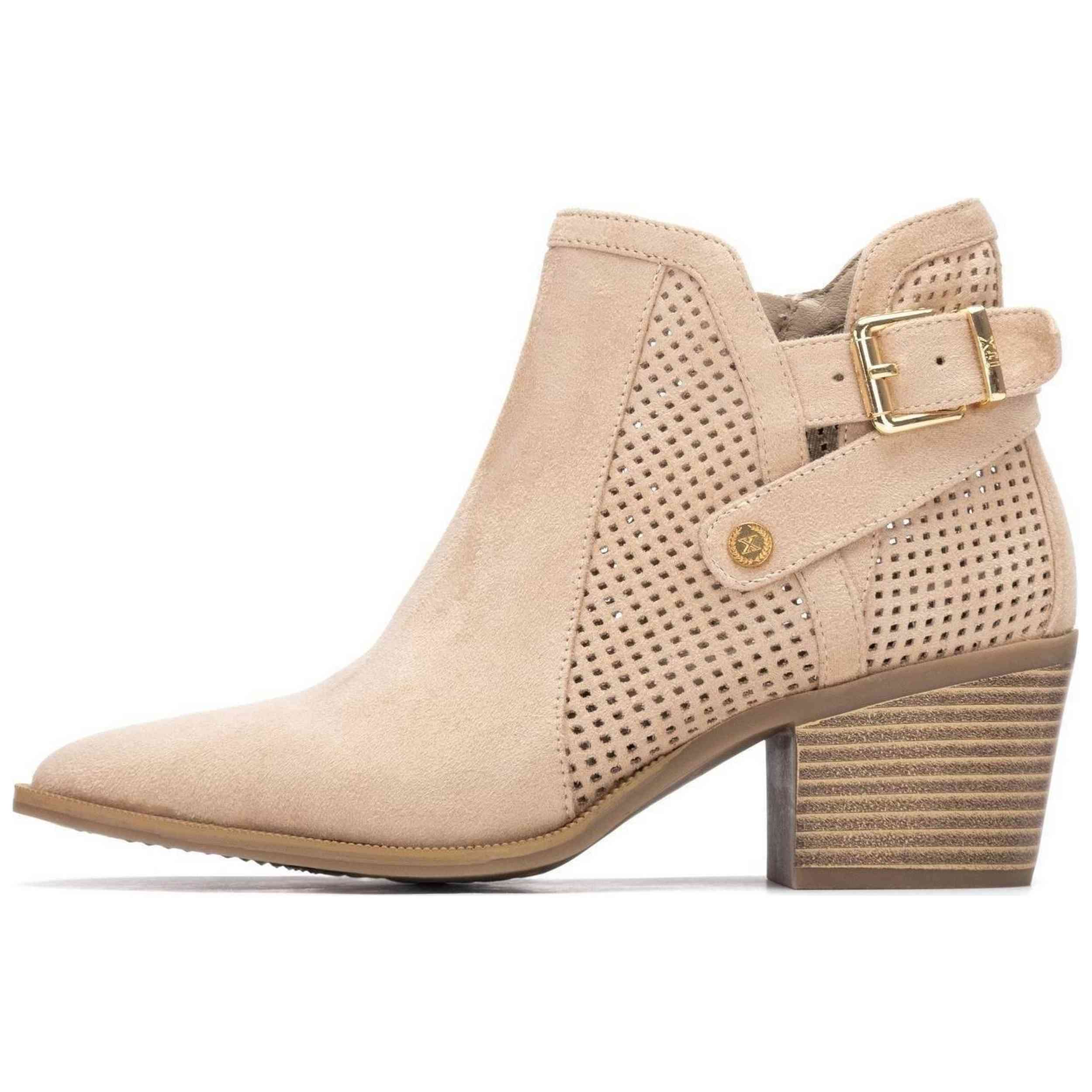 Botines Xti modelo 145265-BEIGE para Mujer en color Beige