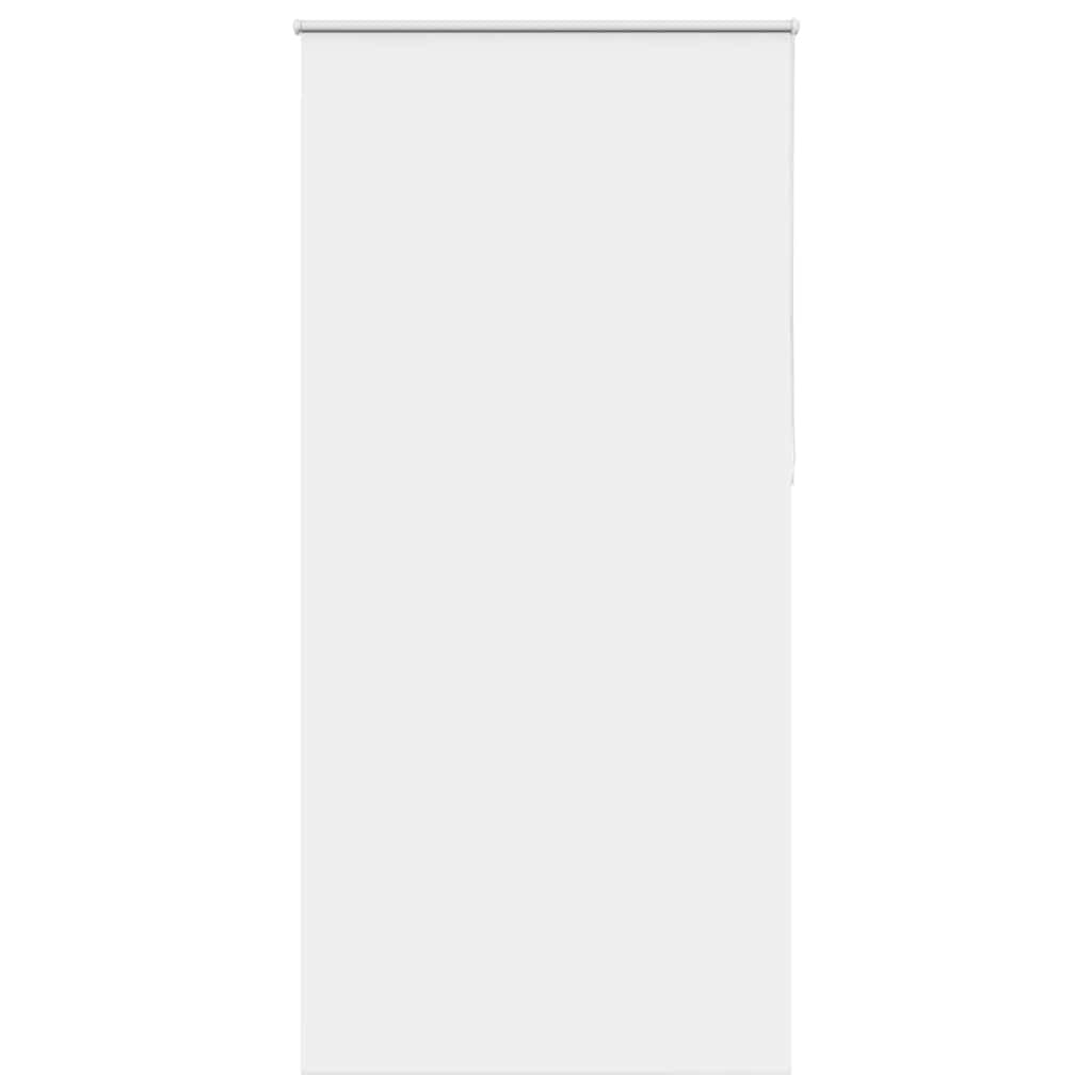 vidaXL Estor Enrollable Opaco Blanco de Tela en dimension 230 cmx100 cm/230 cmx40 cm/230 cmx45 cm y más | protección solar decorativa para ventanas hogar oficina dormitorio fácil de instalar
