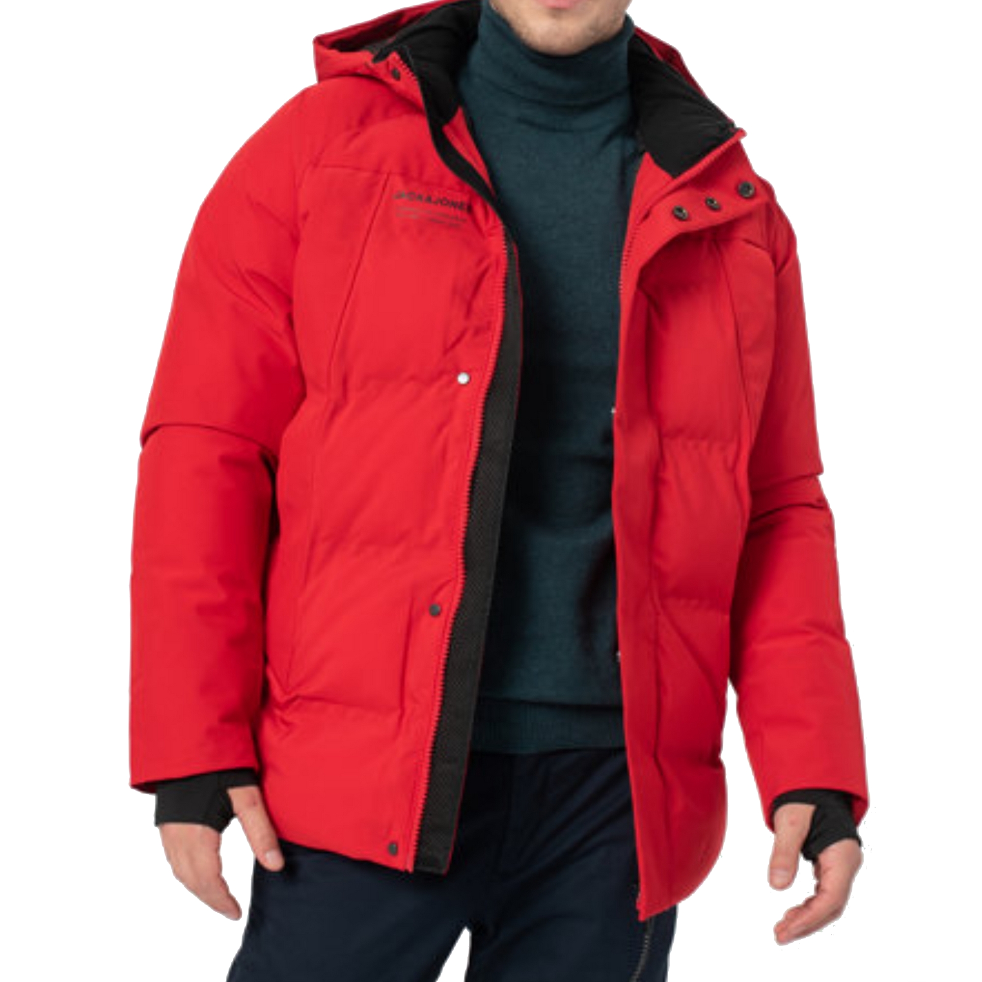 JACK&JONES Hombre Cazadora Chaqueta Abrigo Parka Anorak 24009