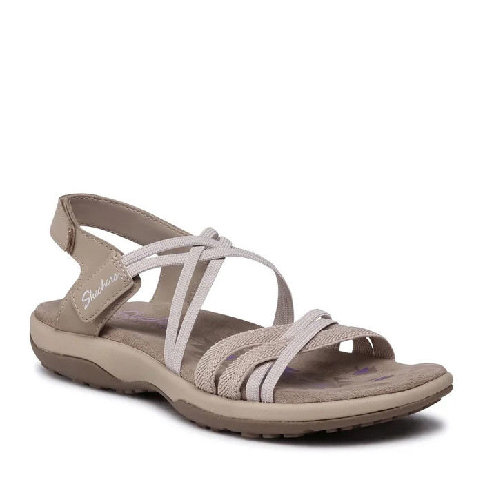 Skechers  Sandals Taupe Gore-White Tri 163112-TPE  , para Mujer