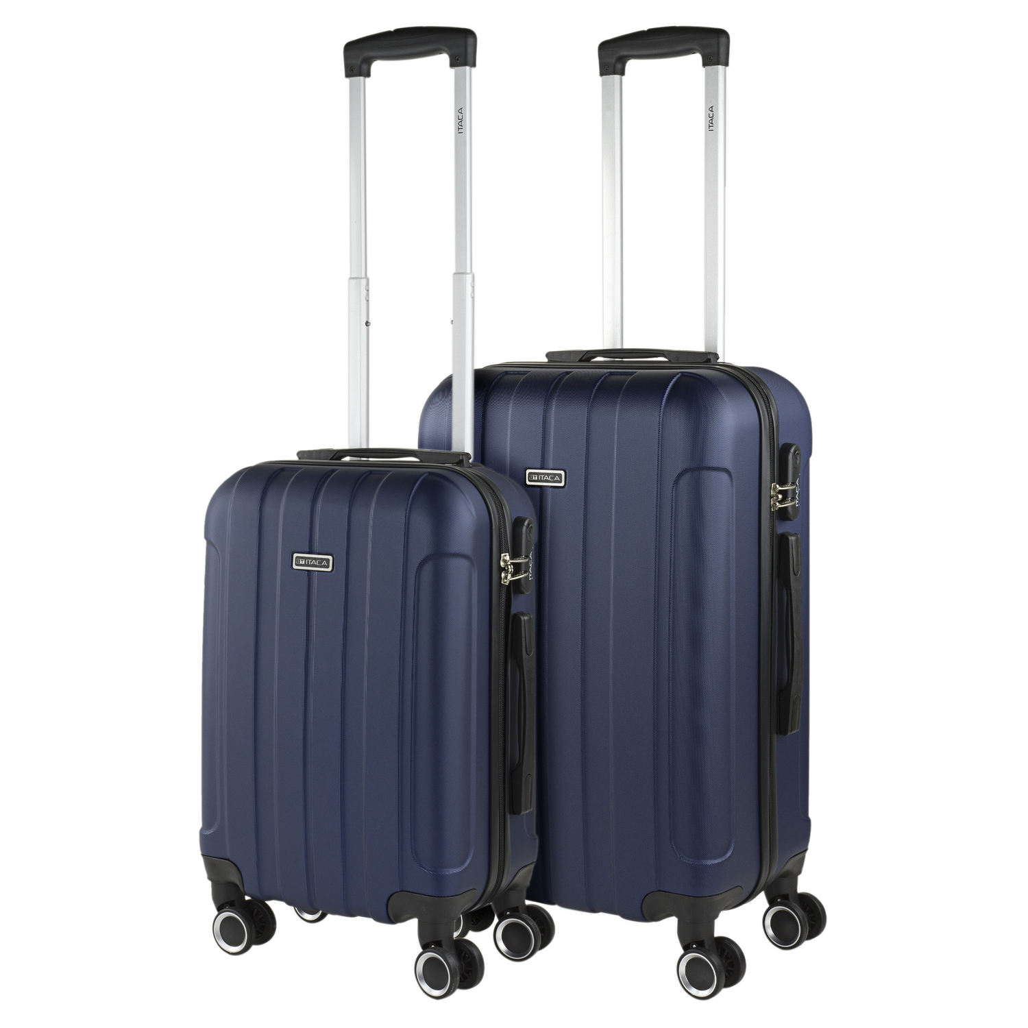Itaca - Itaca Juego Maletas De Viaje Rígidas Trolley Con Candado De Combinación Y 4 Doble Rueda 360° Set Maletas De Viaje Ligeras Y Resistentes