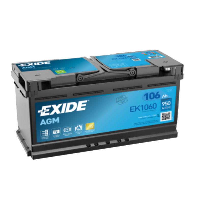 Batería de Coche Tudor 106Ah AGM EK1060 START/STOP