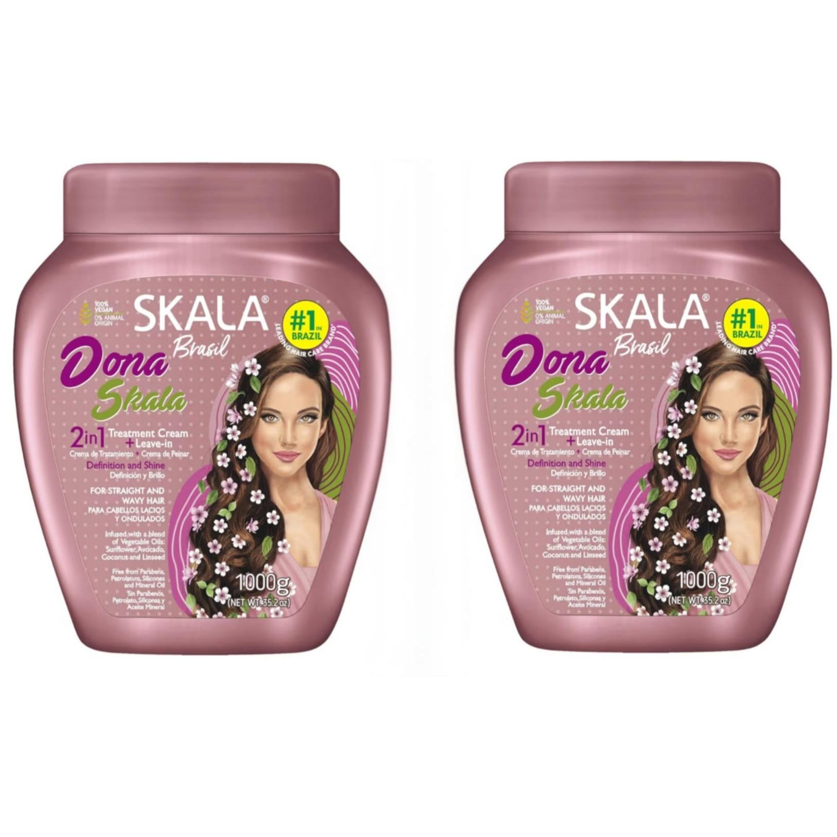 Skala Expert Dona 1000ml Pack 2 – Crema Acondicionadora Dona Skala Set 2 Botes, Dona skala pack