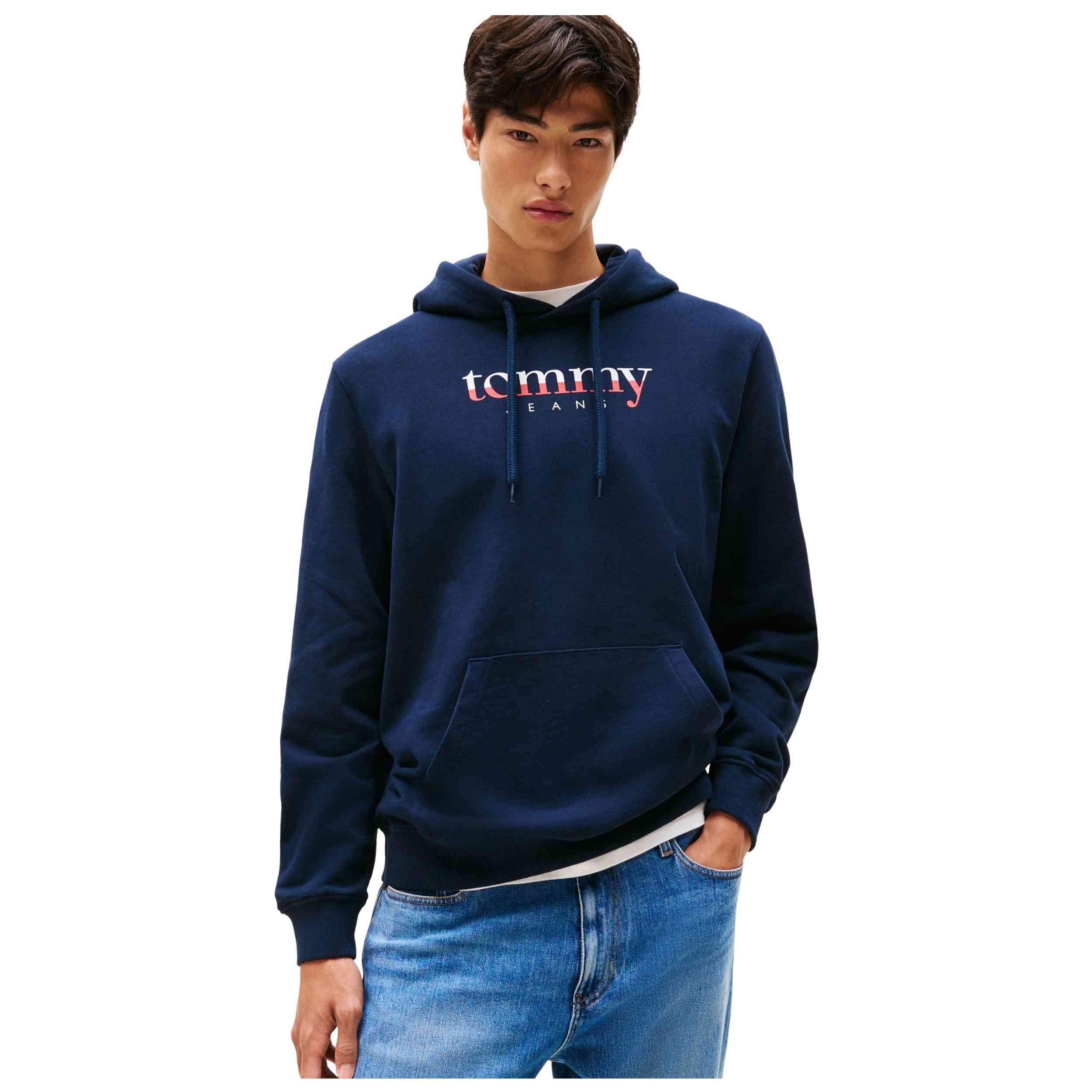 Sudadera Con Capucha Tommy Hilfiger modelo DM0DM22113C1G para Hombre en color Azul