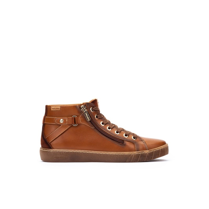 Botines casual  mujer PIKOLINOS W7B-8868C1 250 BOTIN CORDON Y CREMALLERA CUERO 39594 26I