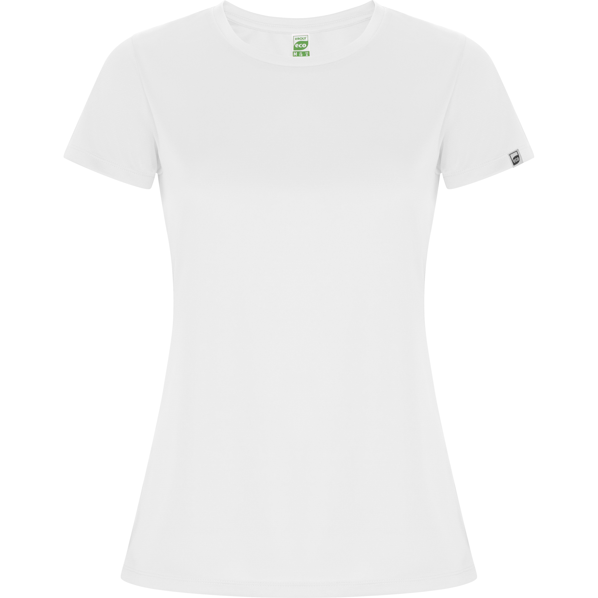 ROLY - IMOLA WOMAN Camiseta técnica de manga corta entallada con tejido de poliéster Reciclado CONTROL DRY