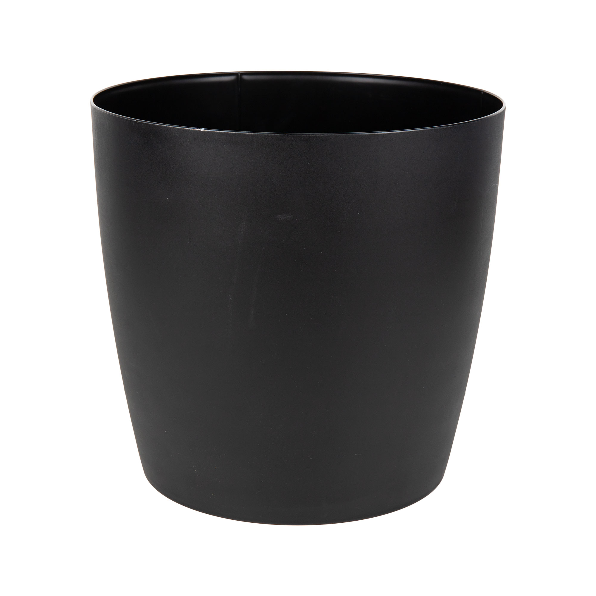 Pack de 3 Macetas Cofan de Polipropileno Redondas | Negro | 35 X 33 Cm | Estilo para Tus Plantas