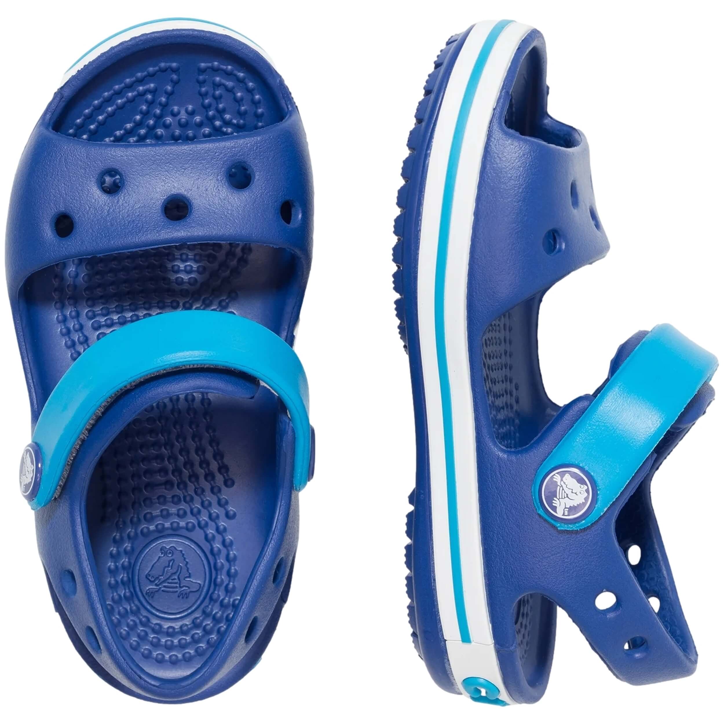 Zapatillas marca Crocs modelo 12856-4Bx para junior en color azul