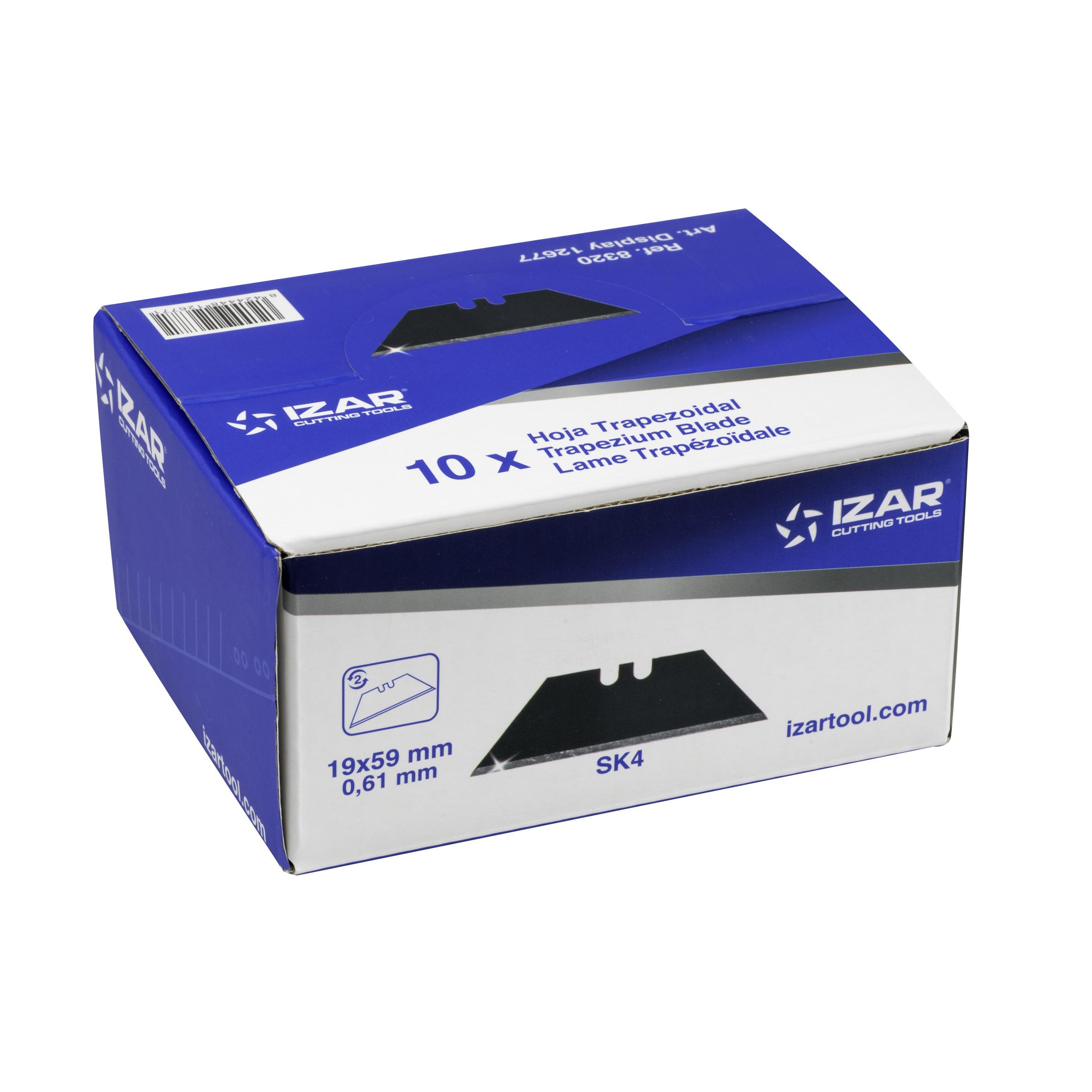 Box-Pallet Cuters IZAR - 8320 - Expo 20 Uds. (Ref 8331 Trapezoidal)