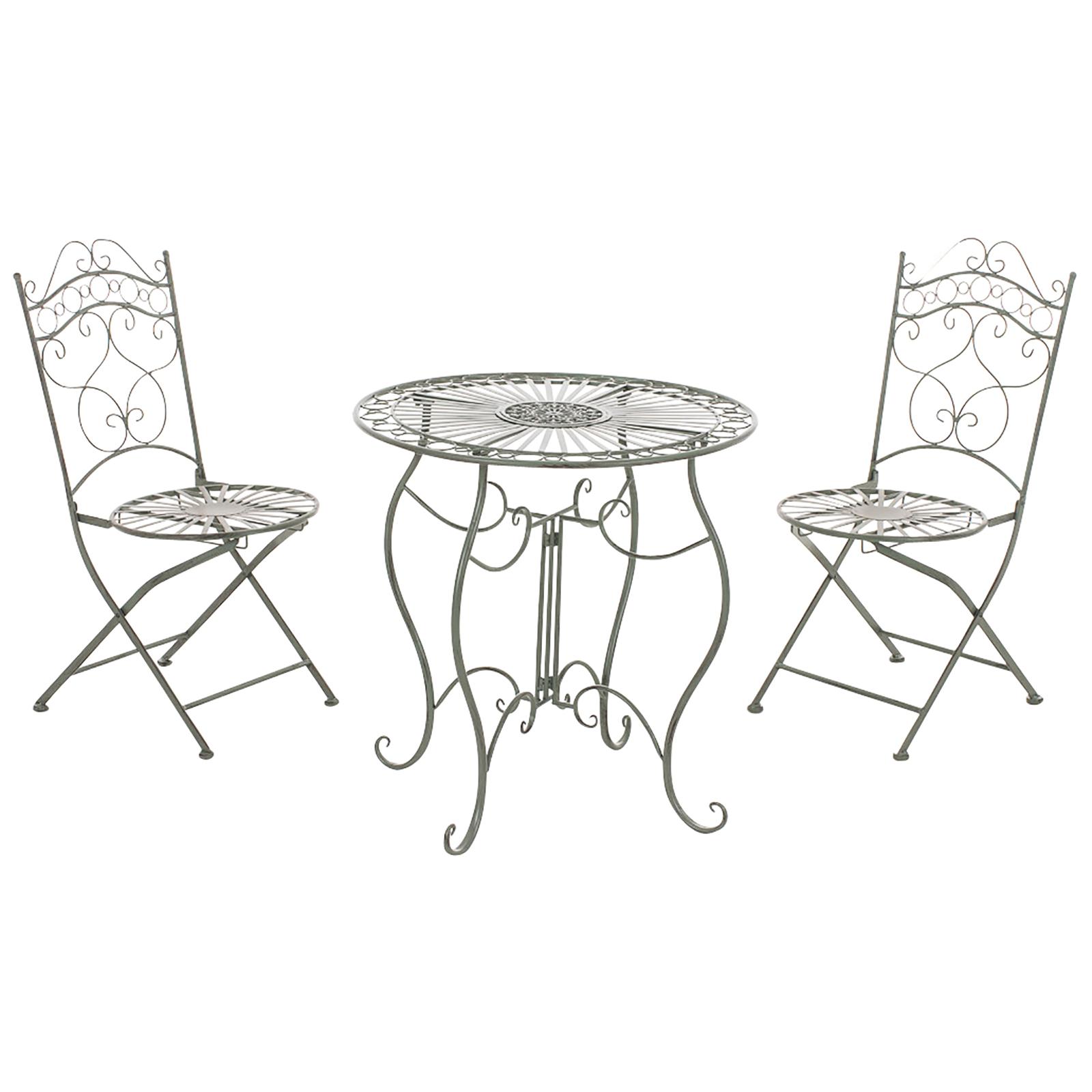 Conjunto de Muebles de Jardn Indra Verde antiguo