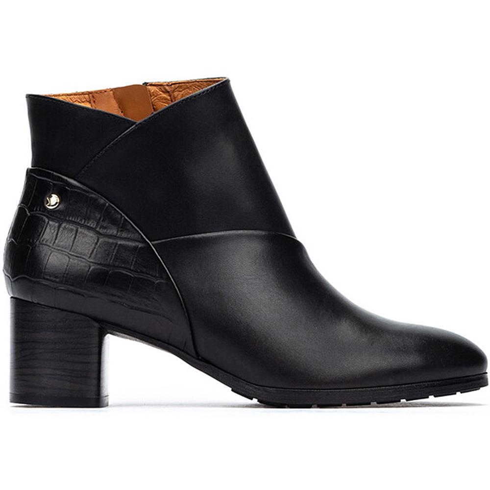 Pikolinos Botines de tacón de piel CALAFAT W1Z