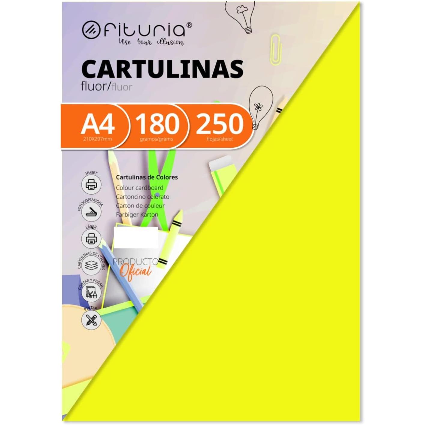 Packs Cartulinas Varios Colores Tamaño Variables - Ofituria